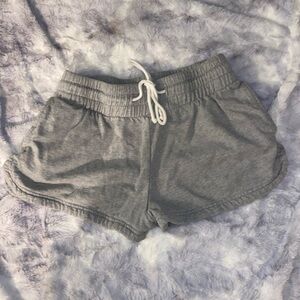 Out from Under grey sweatshorts